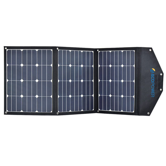 LiONCooler Combo, X40A Portable Solar Fridge/Freezer (42 Quarts) and 90W Solar Panel