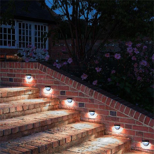 4 Pcs  Solar Light IP65 Waterproof Lamp with 6 - Gauxvestandbeyond by Maddy