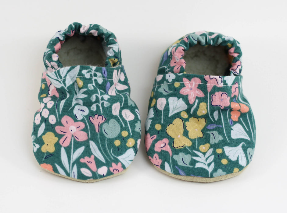 Forest Floral Yeti Moccs