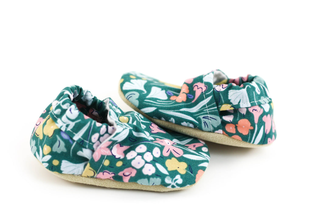 Forest Floral Yeti Moccs