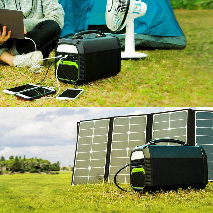 ACOPOWER 462Wh/500W Portable Solar Generator, the ONLY Power Station with Bluetooth Speaker in the Market (New Arrival 2020)