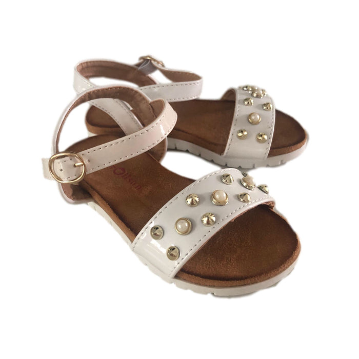Pearl White Sandals
