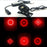 Automobile Motorcycle Haze Prevention Rear End Laser Warning Lamp Car Tail Brake emergency warning lights - Gauxvestandbeyond by Maddy
