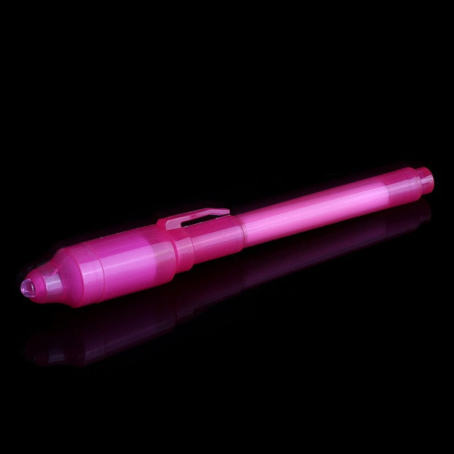 Light-Up Toys Luminous Light Magic Pen Dark Funny Novelty Gag Popular Toys Magic Fidget Pen For Kids Adult Painting Brush