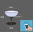 Led Luminous Bar Table Simple Round High Foot Creative Cocktail Bar Table For Night Club Coffee Shop Creative Lighting Furniture