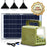 ECO-WORTHY 84WH Solar Panel Power Generator Kit, Portable Power Station with 3 LED Bulbs,Dual USB Ports For Outdoor Camping