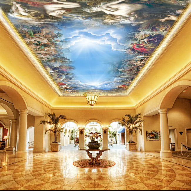 3d wall photo murals Wallpaper for hall room 5d Ceiling Papel mural 3d wall ceiling murals SISTINE CHAPEL murals - Gauxvestandbeyond by Maddy