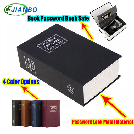 Safe Box Piggy Bank Secret Book For Coin Money Stash Security Hidden Safes Cash Money Storage Jewellery Digital Password Locker - Gauxvestandbeyond by Maddy