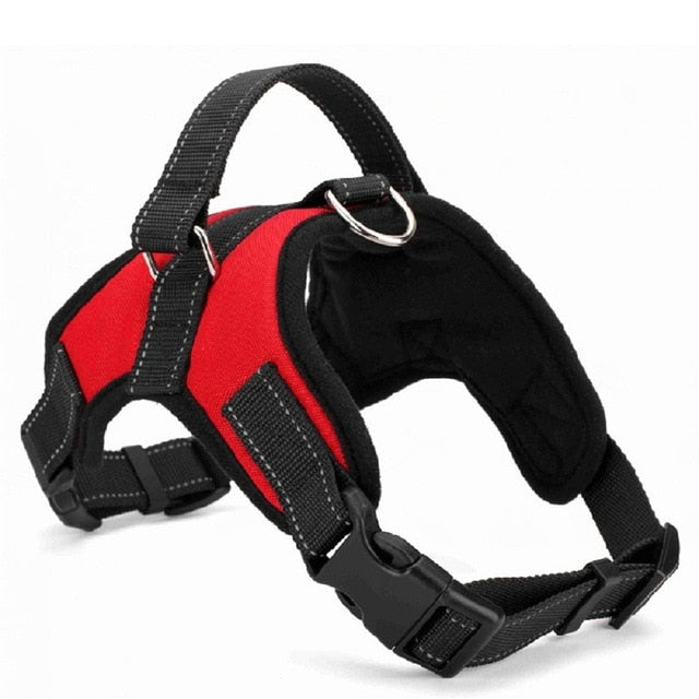 Nylon Heavy Duty Dog Pet Harness Collar Adjustable Padded Extra Big Large Medium Small Dog Harnesses vest Husky Dogs Supplies - Gauxvestandbeyond by Maddy